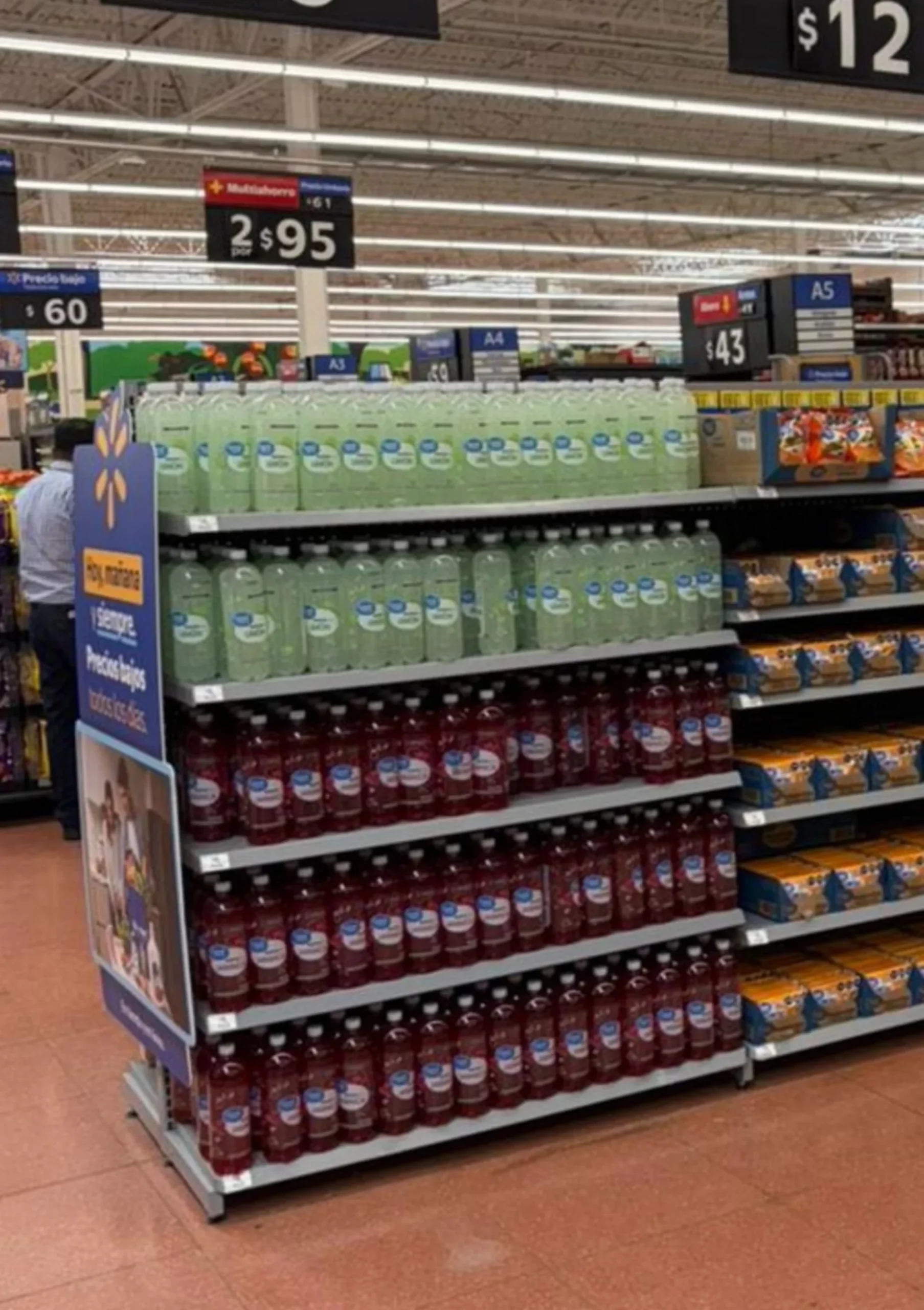 bebidas saborizadas great value exhibicion walmart mexico