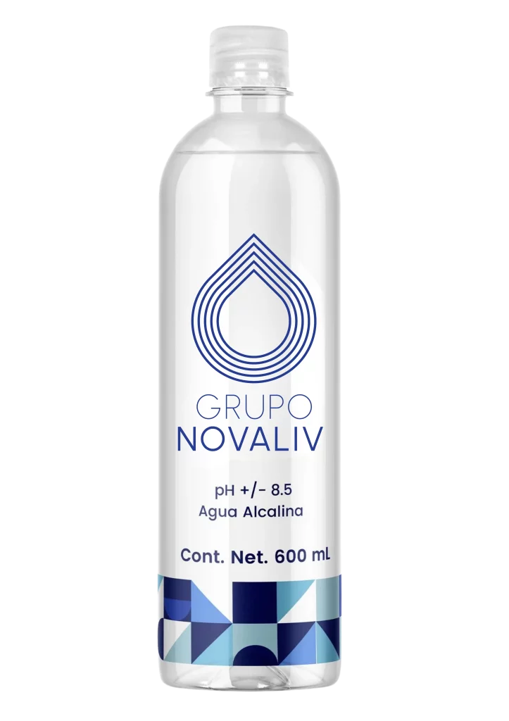 botella de agua alcalina grupo novaliv mexico