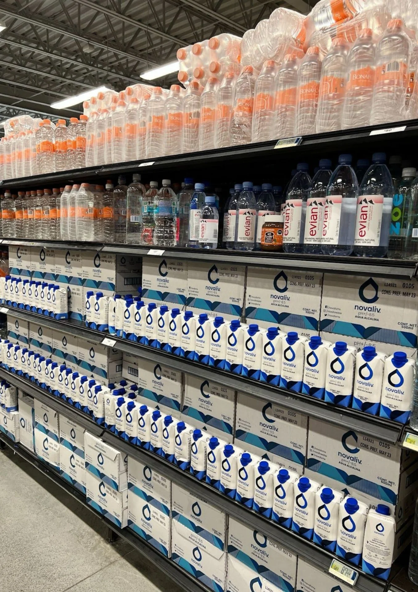 agua alcalina tetrapak novaliv exhibicion heb mexico